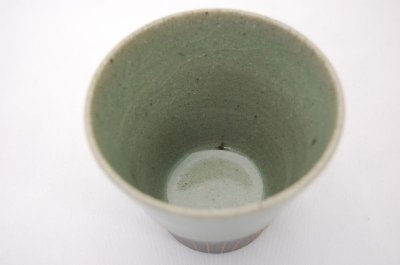 画像2: 灰釉櫛目そば猪口
