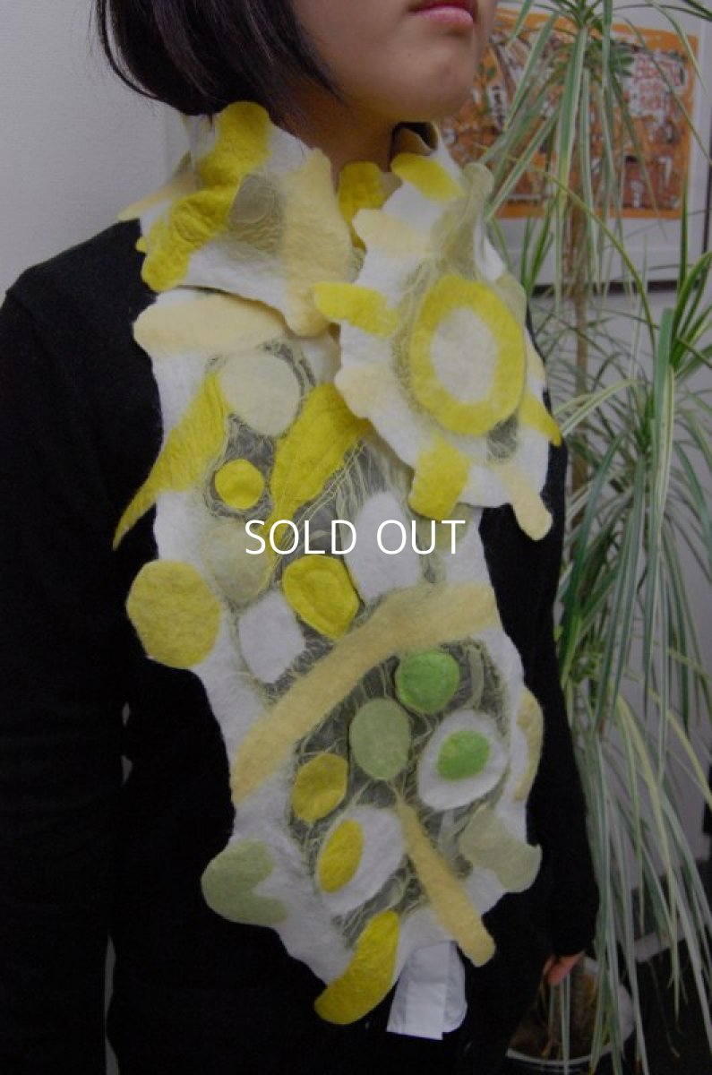 画像3: マフラー [2059]　イエロー (3)