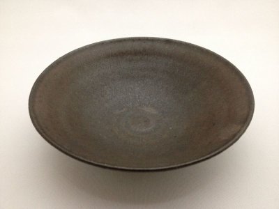 画像2: 黒釉平鉢