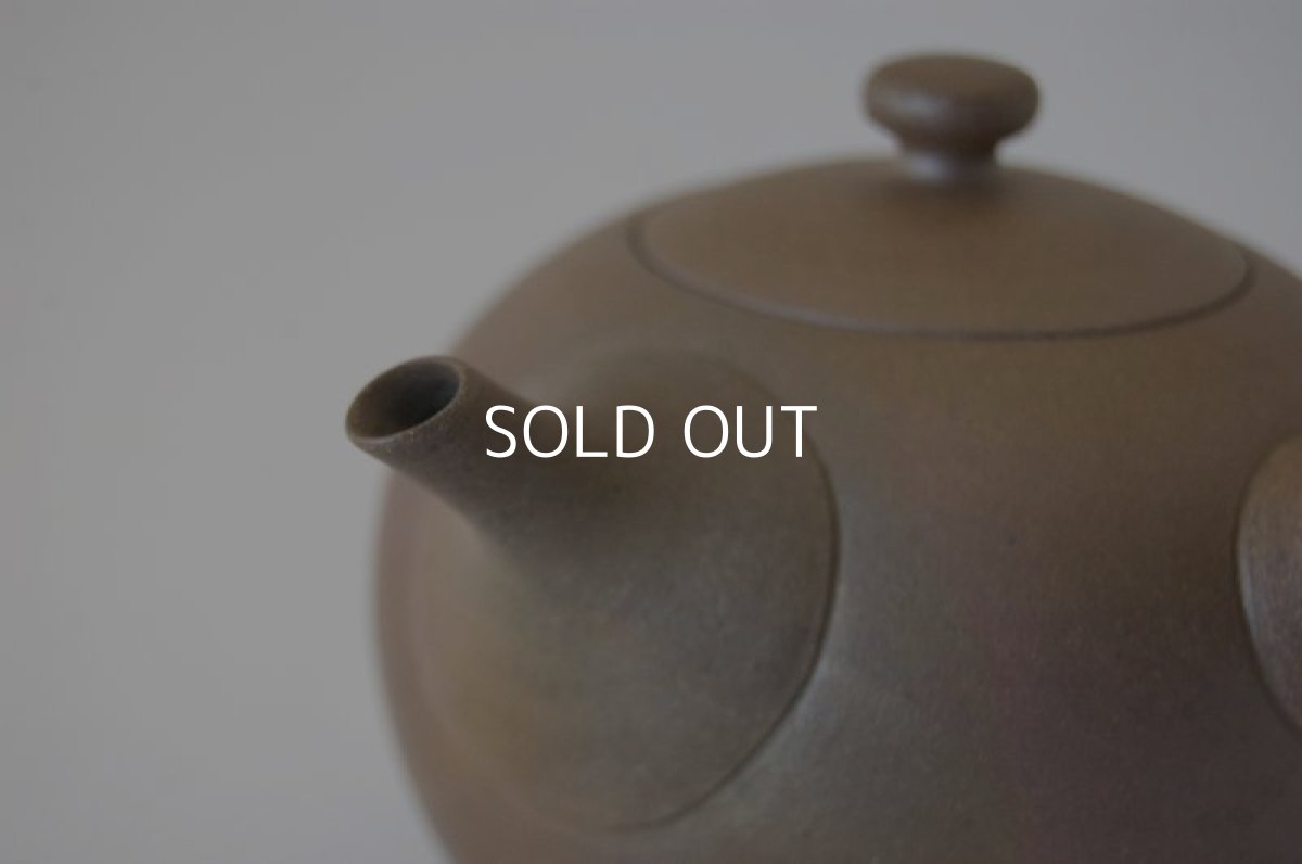 画像3: 新福寺桜土焼締急須 (3)