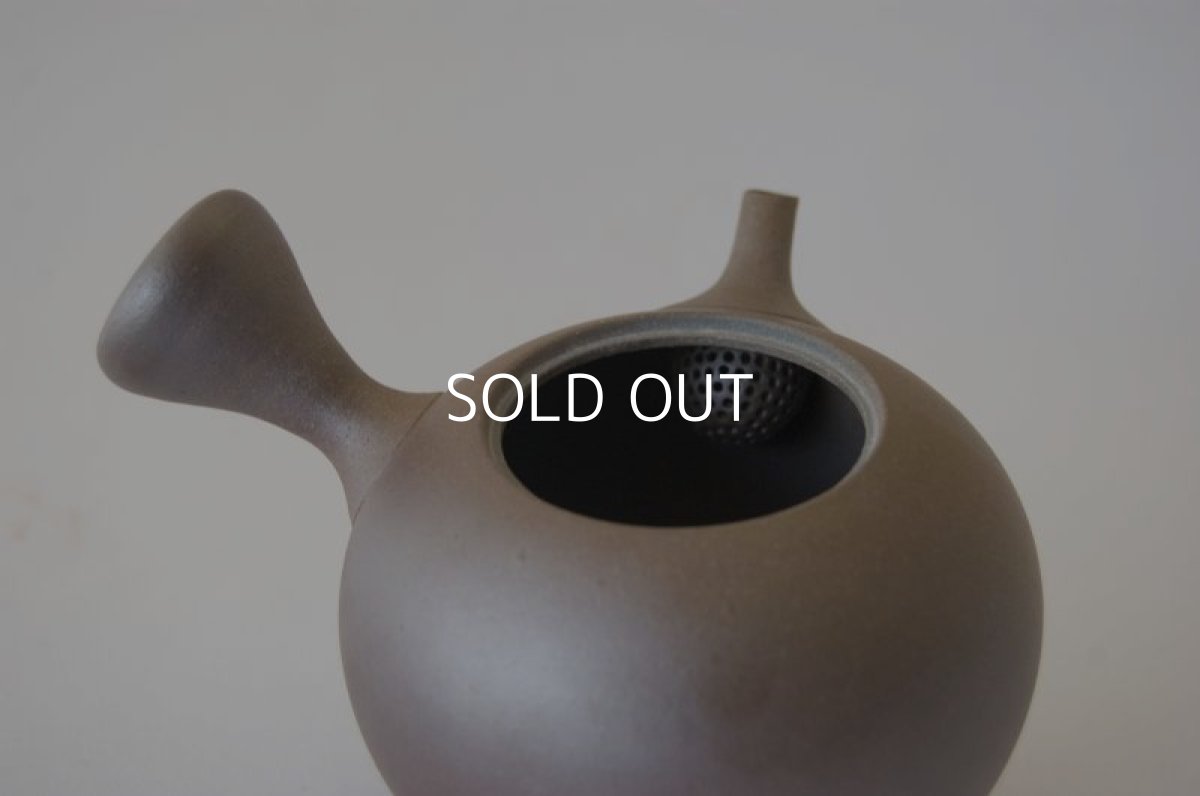 画像2: 新福寺桜土焼締急須 (2)