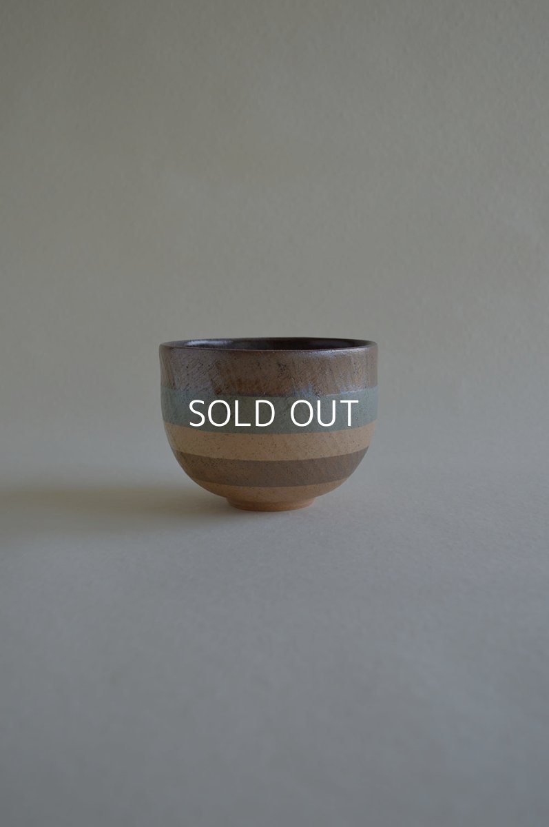 画像2: 抹茶碗・灰青色 (2)