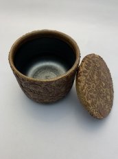 画像5: 拭き漆蓋物（赤） (5)