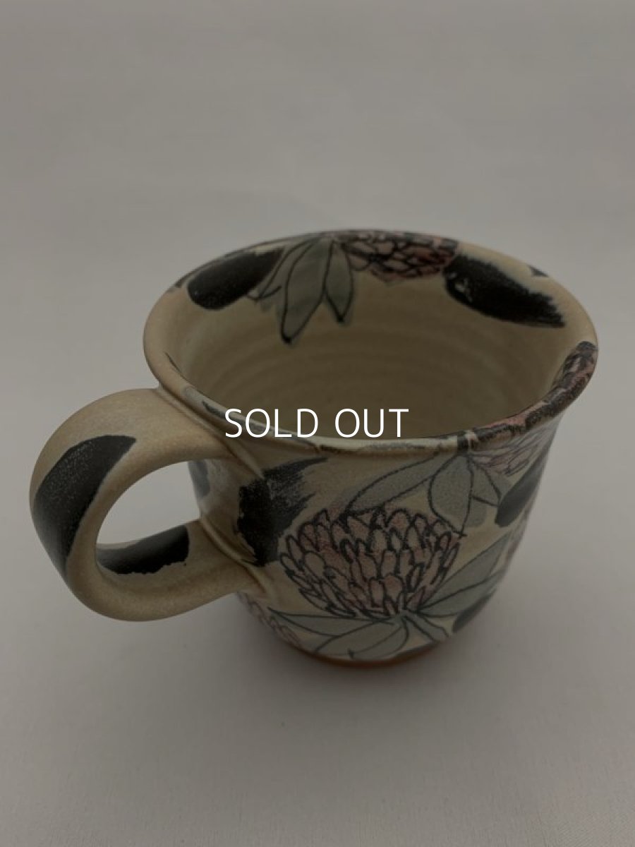 画像2: 花絵マグカップ (2)