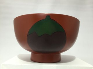 再値下げ　九谷焼　寺前晴美作　色絵茶盌 食卓