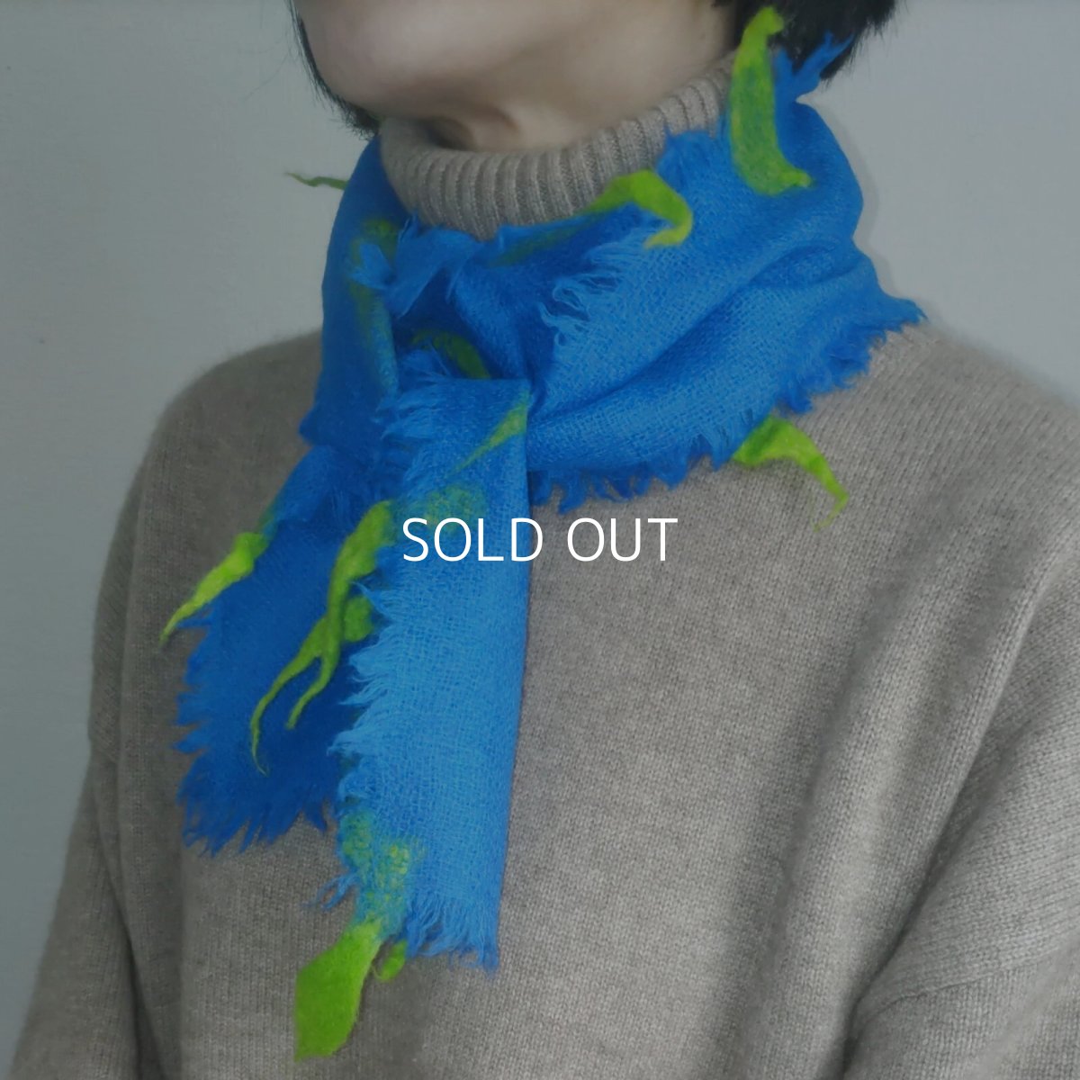 画像1: 羽付ミニマフラーS (1)