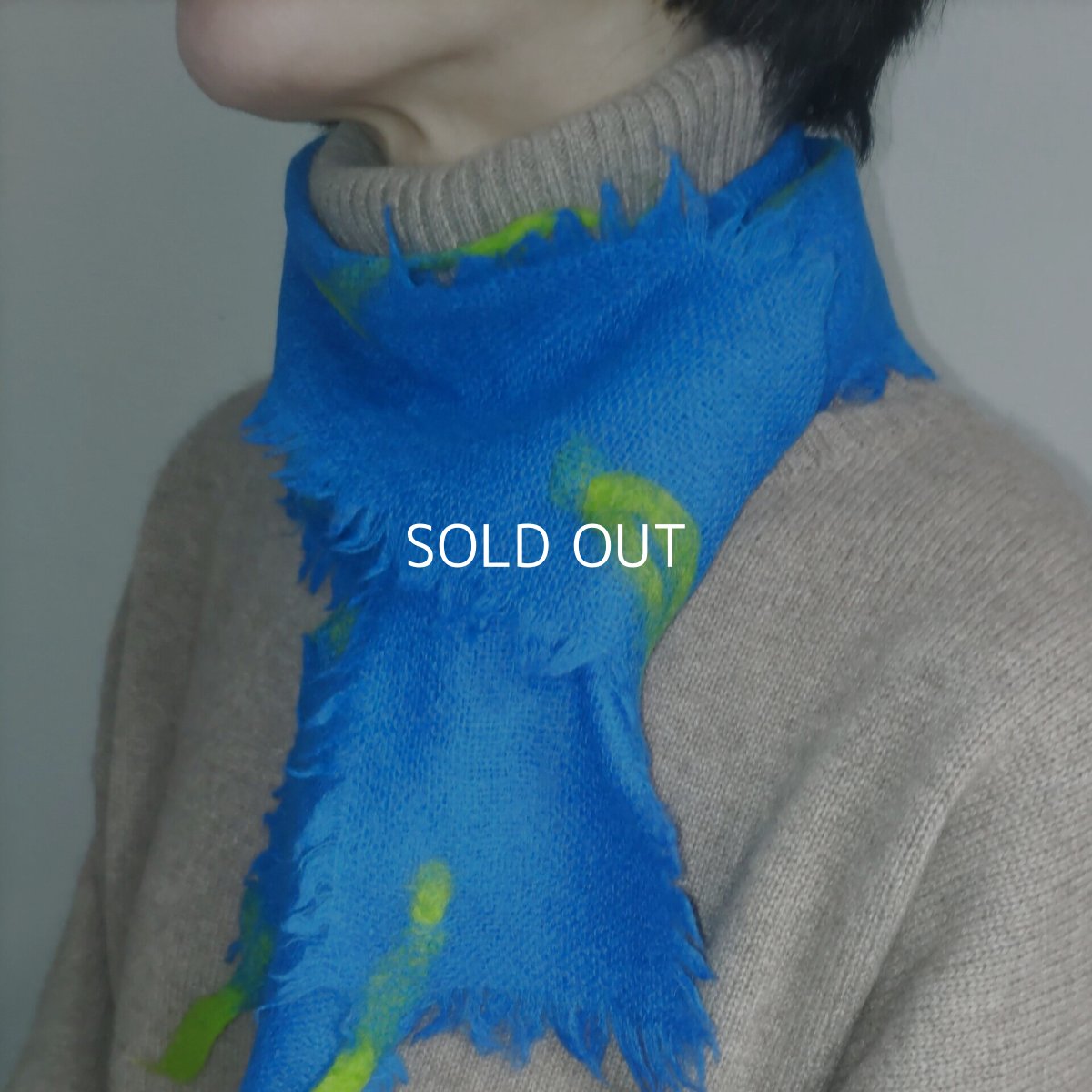 画像2: 羽付ミニマフラーS (2)