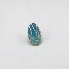 画像1: Pinbrooch  (small life) blue (1)