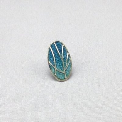 画像1: Pinbrooch  (small life) blue