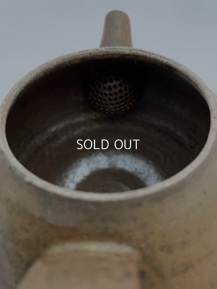 画像3: 鉄釉ポット (3)