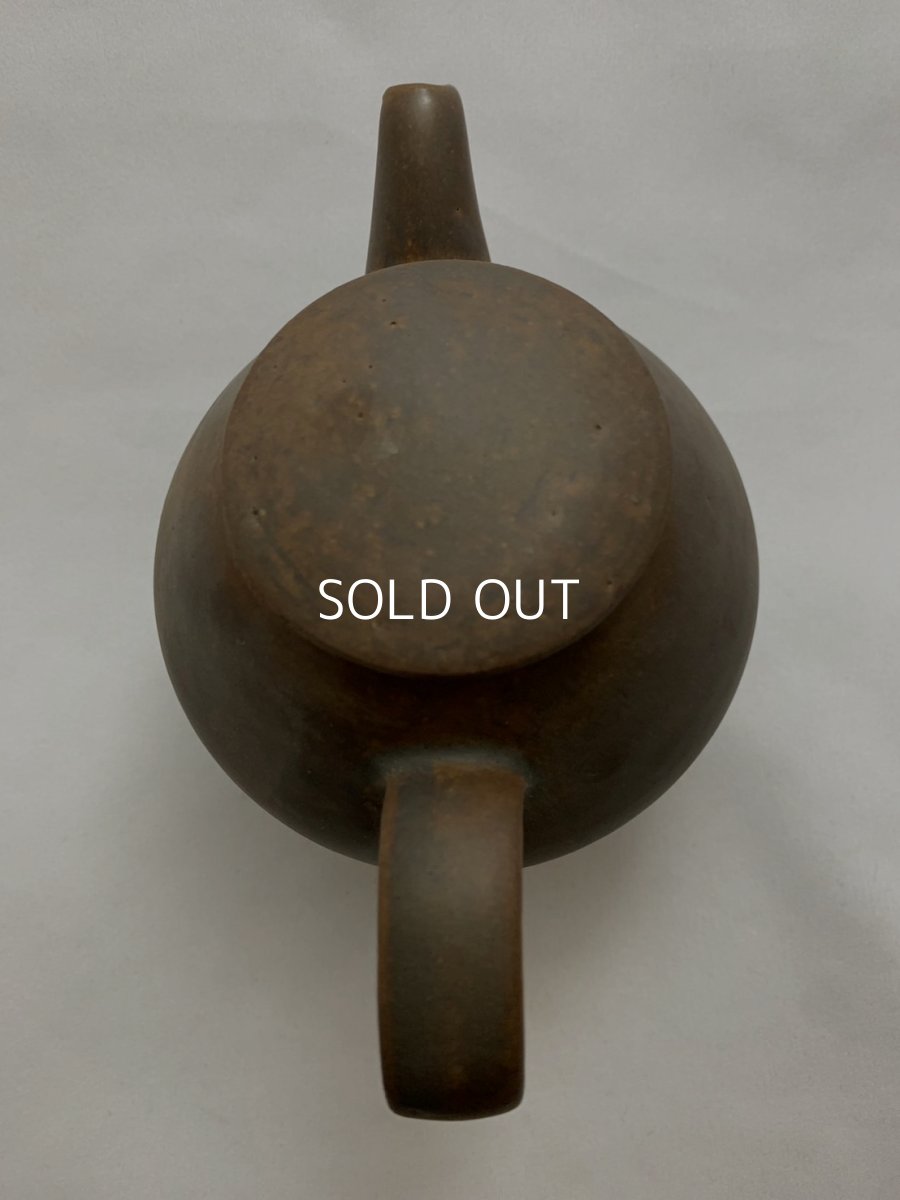 画像2: 鉄釉ポット (2)