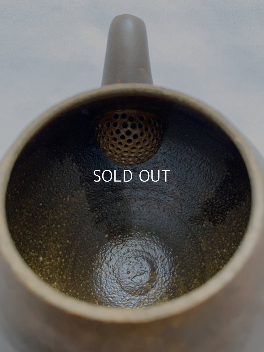 画像3: 鉄釉ポット (3)