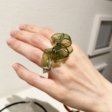 画像3: カール連結リング　緑 (3)
