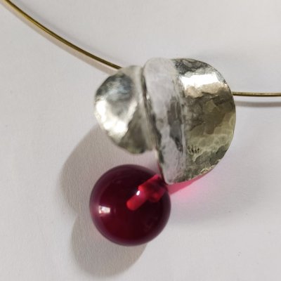 画像1: Pendant　Sv　アンバー