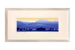 福本吉秀『Lucky feeling-II』シルクスクリーン【真作保証】 絵画 福本吉秀、取扱作家、ギャラリーファインアート