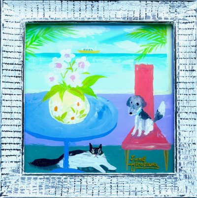 画像1: 窓辺の二人