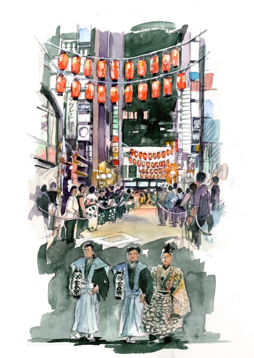 画像1: 金春祭り (1)