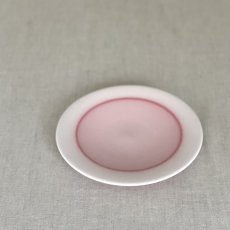 画像2: 紅彩釉平皿 (2)