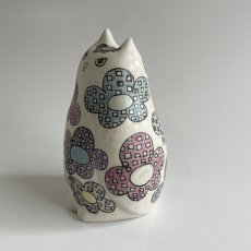 画像2: ミミズクのフィギュリン（花・大） (2)