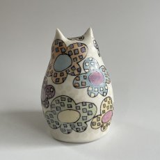 画像6: ミミズクのフィギュリン（花・大） (6)