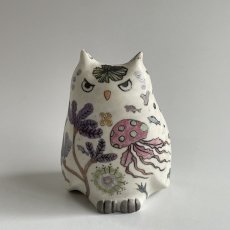 画像6: ミミズクのフィギュリン（海・小） (6)
