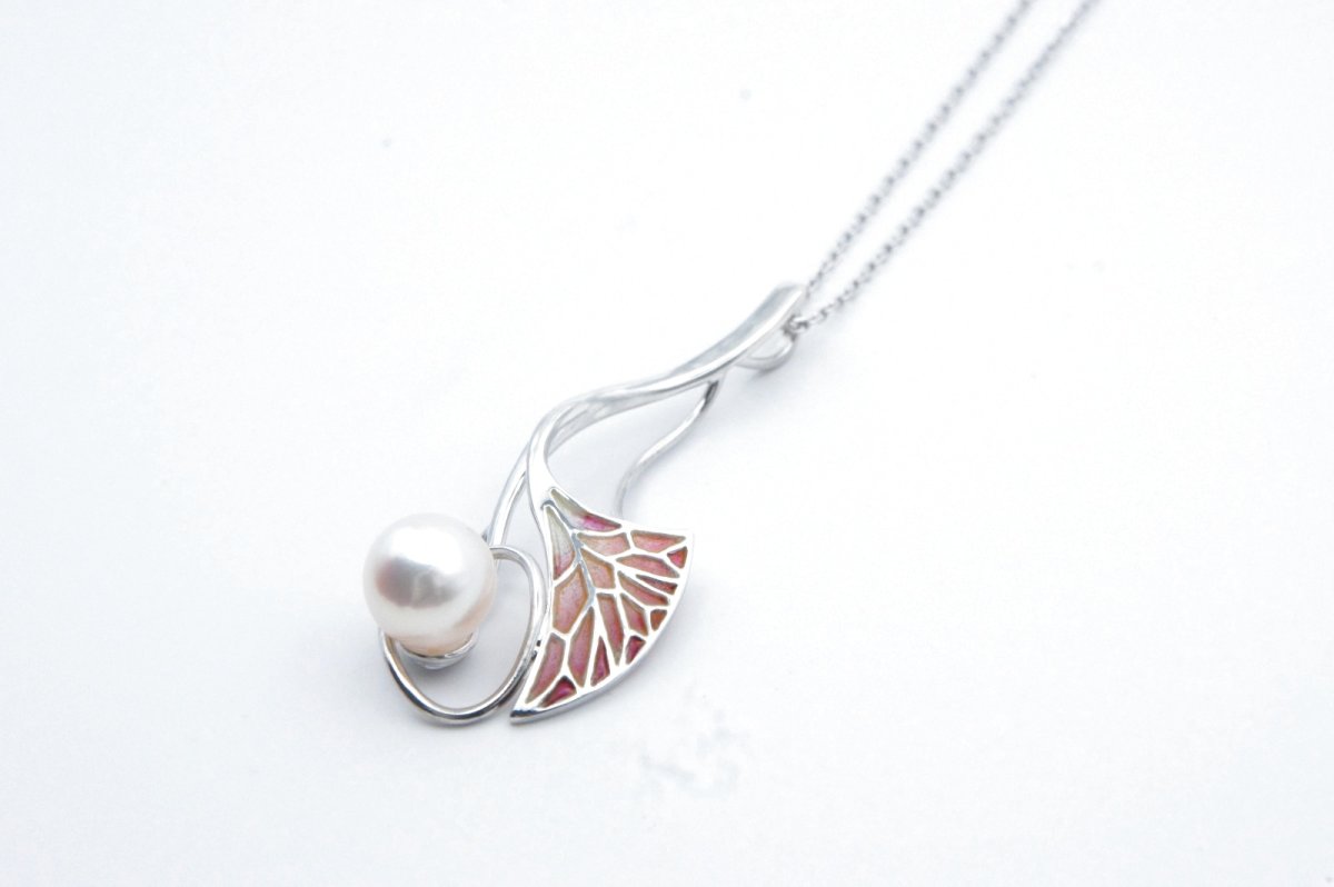 画像1: Dancing Leaf I-pink- (1)