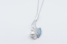 画像2: Dancing Leaf I-blue&pink- (2)