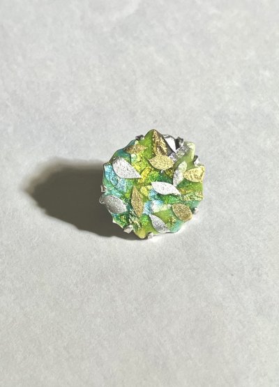 画像1: 翠光　ピンブローチ