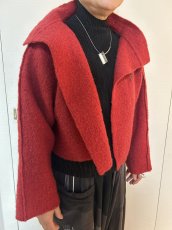 画像1: ショートジャケット（レッド） (1)