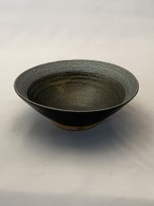 画像2: 鉄ふち黒い鉢（大） (2)