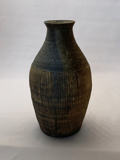 画像1: 炭化花壺