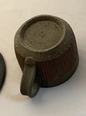 画像4: 黒と赤のカップ＆ソーサー (4)