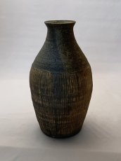 画像1: 炭化花壺 (1)