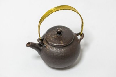 画像2: 金属手　茶壺