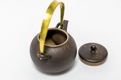 画像3: 金属手　茶壺