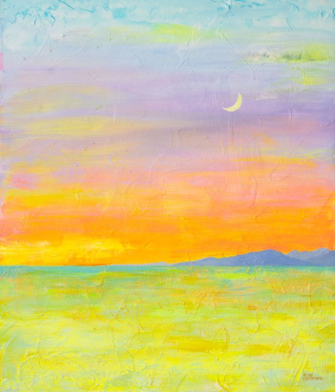 Dawn on the coast