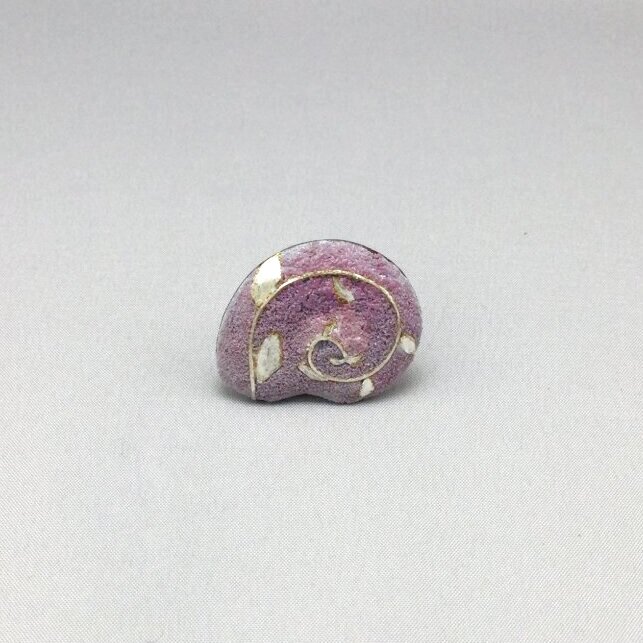 Brooch&Pendant (small life)purple
